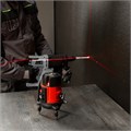 Лазерный уровень CRL-30R, 30 м, красный луч, батарейки, резьба 5/8" MTX 35168