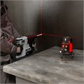 Лазерный уровень CRL-30R, 30 м, красный луч, батарейки, резьба 5/8" MTX 35168