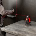 Лазерный уровень CRL-30R, 30 м, красный луч, батарейки, резьба 5/8" MTX 35168