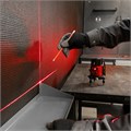 Лазерный уровень CRL-30R, 30 м, красный луч, батарейки, резьба 5/8" MTX 35168