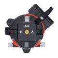 Лазерный уровень CRL-30G, 30 м, зеленый луч, акк. Li 2400 mah, резьба 5/8" MTX 35169