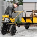 Мотоблок DPT-370S, 7 л.с., ремен.сцеп, фрез 3х4, ШОМ, передачи 3В/1Н Denzel 35251