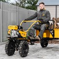 Мотоблок DPT-370S, 7 л.с., ремен.сцеп, фрез 3х4, ШОМ, передачи 3В/1Н Denzel 35251