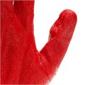 Перчатки трикотажные, облив из натурального латекса, 13 класс 35349