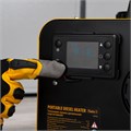 Дизельная тепловая портативная пушка  Flame-5, 5кВт, 300м3/ч, непр.наг., циф. терм. Denzel 35379
