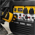 Генератор инверторный GS-5500iSE, 5,5 кВт, 230 В, закрытый корпус,электростартер Denzel 35492
