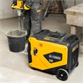 Генератор инверторный GS-5500iSE, 5,5 кВт, 230 В, закрытый корпус,электростартер Denzel 35492