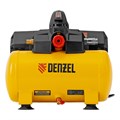 Компрессор  DLS750/6 безмасляный малошумный 750 Вт, 140 л/мин,ресивер 6 л Denzel 35493