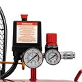 Компрессор воздушный ременный привод КР2500/80, 2,5 кВт, 80 литров, 420 л/мин МТХ 35548