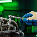 Ключ-трещотка 1/4", 45 зубьев, с быстрым сбросом, матовый хром Сибртех 35558