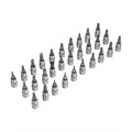 Набор инструментов, 1/2", 3/8", 1/4", пластиковый кейс 215 предм. Сибртех 35561