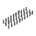 Набор инструментов, 1/2", 3/8", 1/4", пластиковый кейс 215 предм. Сибртех 35561