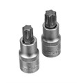 Набор инструментов, 1/2", 3/8", 1/4", пластиковый кейс 215 предм. Сибртех 35561