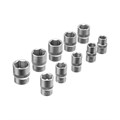 Набор инструментов, 1/2", 3/8", 1/4", пластиковый кейс 172 предм. Сибртех 35562