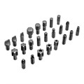 Набор инструментов, 1/2", 3/8", 1/4", пластиковый кейс 172 предм. Сибртех 35562
