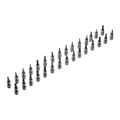 Набор инструментов, 1/2", 3/8", 1/4", пластиковый кейс 172 предм. Сибртех 35562