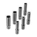 Набор инструментов, 1/2", 3/8", 1/4", пластиковый кейс 172 предм. Сибртех 35562