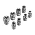 Набор инструментов, 1/2", 3/8", 1/4", пластиковый кейс 160 предм. Сибртех 35563