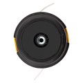 Катушка для мотокосы, полуавтомат.,легкая загрузка лески, гайка M10x1,25, алюм.кнопка Kronwerk 35710