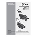 Газонокосилка бензиновая GLM-460-SP, 150 см3, 46см, привод, 50л  MTX 36011