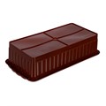Поддон для рассады 322х166х82 мм, пластиковый, 3 шт, под 8 горшочков 250 мл. Palisad 36016