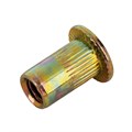 Заклепки резьбовые, стальные, оцинкованные, М4, пластиковый кейс, 140 шт. Denzel 36068