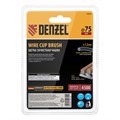 Щетка для дрели, 75 мм, Чашка, со шпилькой, нейлоновая щетина Denzel 36123