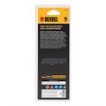Нож, 18 мм, сменное лезвие, SK4, корпус из цинкового сплава + TPR, торцевой зажим Denzel 36174