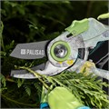 Секатор с наковальней, 210 мм, пластиковые рукоятки Palisad 36219
