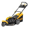 Бензиновая газонокосилка GLT-460SP-T, Trike 149 см3, 46 см, привод, панель, 60л Denzel 36397