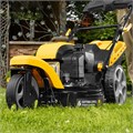 Бензиновая газонокосилка GLT-460SP-T, Trike 149 см3, 46 см, привод, панель, 60л Denzel 36397