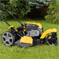 Бензиновая газонокосилка GLT-460SP-T, Trike 149 см3, 46 см, привод, панель, 60л Denzel 36397