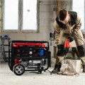 Генератор бензиновый RS-9000, 7 кВт, 230В, ручной стартер MTX 36498