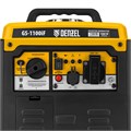 Генератор инверторный GS-1100iF, 1,1 кВт, 230 В, ручной старт DENZEL 36500