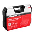 Набор инструментов, 1/2", 1/4", пластиковый кейс, 94 предмета MTX 36659