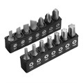 Набор инструментов, 1/2", 1/4", пластиковый кейс 76 предметов MTX 36661