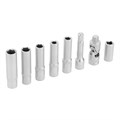 Набор инструментов, 1/2", 1/4", пластиковый кейс 76 предметов MTX 36661