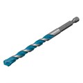 Набор сверл универсальных, Multipurpose PRO, 6-гр. хвостовик, 4-10мм, 5шт Gross 36669