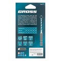 Набор сверл универсальных, Multipurpose PRO, 6-гр. хвостовик, 4-10мм, 5шт Gross 36669