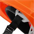 Каска защитная ударопрочная, ABS/PC, плавная регулировка, модель «Форвард» (К-05)оранж. Denzel 36730