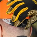 Каска защитная ударопрочная, ABS/PC, плавная регулировка, модель «Форвард» (К-05)оранж. Denzel 36730