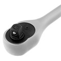 Ключ-трещотка 3/8", 90 зубьев, с быстрым сбросом, CrV Denzel 36771