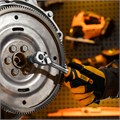 Ключ-трещотка 3/8", 90 зубьев, с быстрым сбросом, CrV Denzel 36771