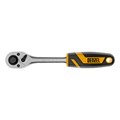 Ключ-трещотка 1/2", 90 зубьев, с быстрым сбросом, CrV Denzel 36772