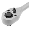 Ключ-трещотка 1/2", 90 зубьев, с быстрым сбросом, CrV Denzel 36772