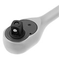 Ключ-трещотка 1/2", 90 зубьев, с быстрым сбросом, CrV Denzel 36772