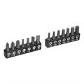Набор инструментов, 1/2", 1/4", CrV, S2, пластиковый кейс, 64 предмета Denzel 36773