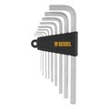 Набор инструментов, 1/2", 1/4", CrV, S2, пластиковый кейс, 64 предмета Denzel 36773