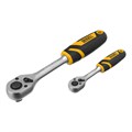 Набор инструментов, 1/2", 1/4", CrV, S2, пластиковый кейс, 84 предмета Denzel 36774