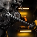 Набор инструментов, 1/2", 1/4", CrV, S2, пластиковый кейс, 84 предмета Denzel 36774